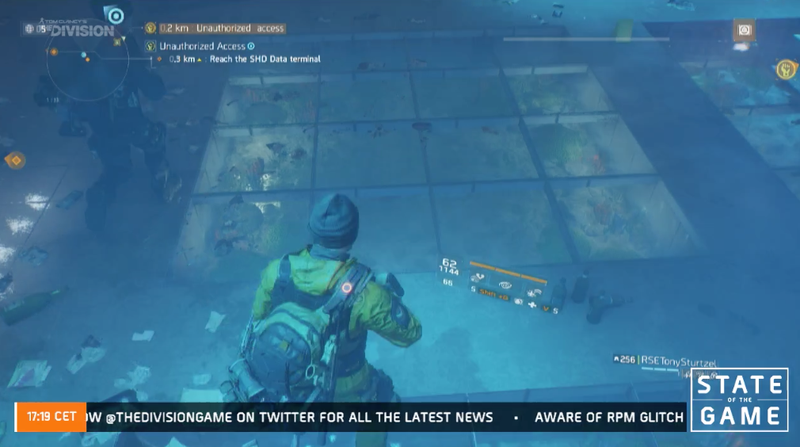 A little hard to see in a cap from the stream, but the fish under the nightclub floor do swim.